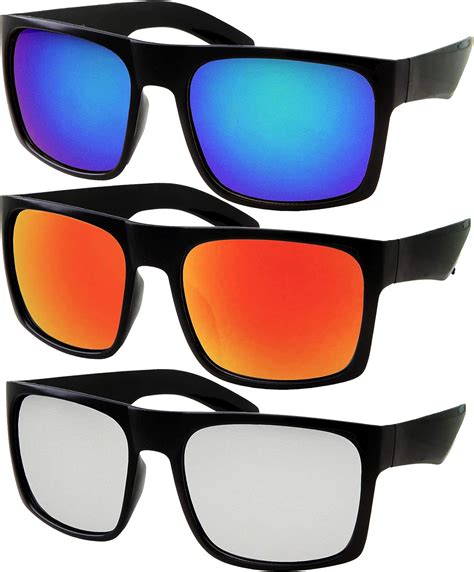 wide head sunglasses for men.